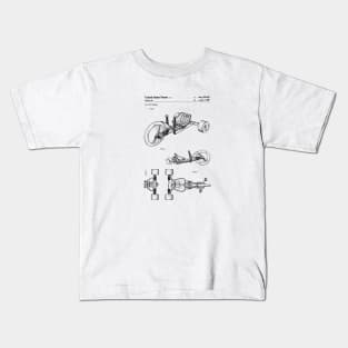 Green Machine | Patent Drawing Kids T-Shirt